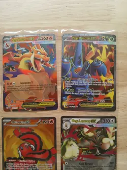 Pokemon Tcg NM Ex Lot Mega Dragonite Ex, Mega Charizard X EX, Mega Heracross Ex - Image 3