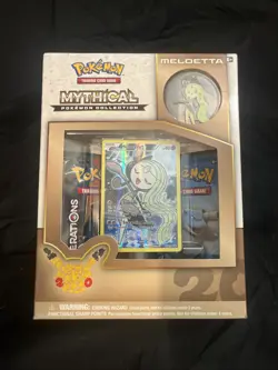 (403222) Pokemon 2016 Mythical Pokemon Collection Meloetta - Factory Sealed Box 820650800962 - Image 1