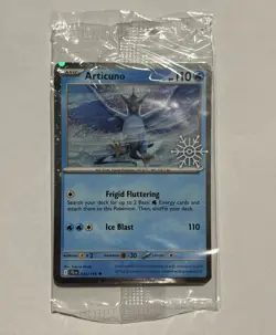 Pokemon Articuno 032/159 Stamped Promo 2025 Holiday Calendar SEALED - Image 1