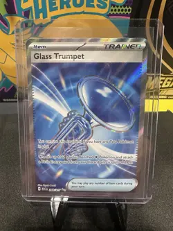Pokemon TCG Glass Trumpet Trainer Ascended Heroes 260/217 Holo Card - Image 1