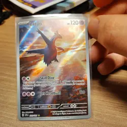 Pokemon Latios 120 HP Illustration Rare Full Art Holo SV08 203/191 Dragon Basic - Image 1
