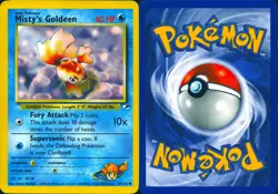 MISTY'S GOLDEEN 85/132 COMMON GYM HEROES POKEMON UNLIMITED MP - Image 3