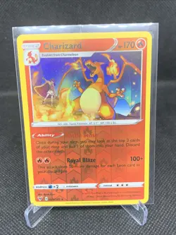 Pokemon TCG Charizard Vivid Voltage 025/185 Reverse Holo Rare NM - Image 1