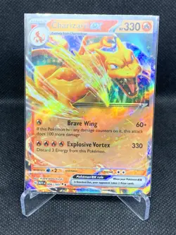 Pokemon TCG Charizard ex Scarlet & Violet - 151 006/165 Holo Double Rare - Image 1