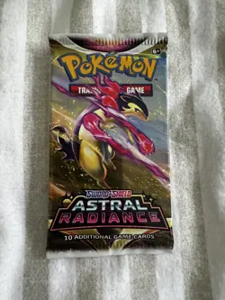 Astral Radiance Booster Pack - Pokemon TCG - New & Sealed Typhlosion Pack Art - Image 1