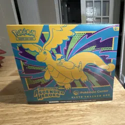 Pokemon TCG Mega Evolution Ascended Heroes Elite Trainer Box Exclusive Dragonite - Image 1