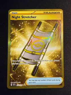 Pokemon Night Stretcher 251/191 Sv08: Surging Sparks Holo - Image 1