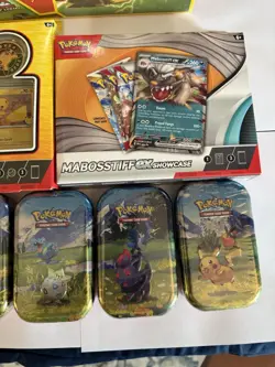 Pokemon TCG Sealed Lot Pokemon Day EX Showcase Ascended Heroes Mini Tin Art Set - Image 3