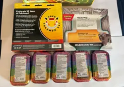 Pokemon TCG Sealed Lot Pokemon Day EX Showcase Ascended Heroes Mini Tin Art Set - Image 4