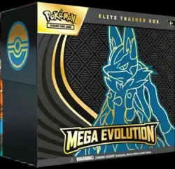 Pokemon TCG Mega Evolution Elite Trainer Box Lucario English - Image 1