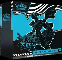 Pokemon TCG Black Bolt Elite Trainer Box English Nintendo - Image 1