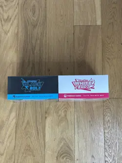 Pokemon TCG Black Bolt And White Flare Pokemon Center ETB New & Sealed - Image 3