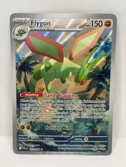 Pokemon TCG Phantasmal Flames Flygon Illustration Rare 101/094 - Image 1