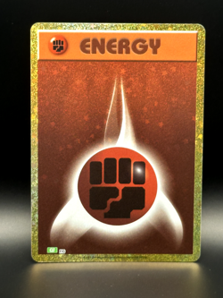 Basic Fighting Energy: Holo (Japanese) - Pokemon TCG - NM - Image 1