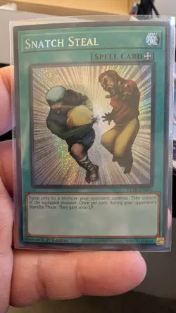 Snatch Steal BLTR-EN096 Secret Rare 1st Edition Konami Yu-Gi-Oh! TCG - Image 1