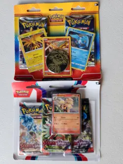 Sealed Pokemon TCG Articuno Zapdos Moltres Arcanine Blister Pack Promo - Image 1