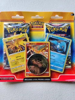 Sealed Pokemon TCG Articuno Zapdos Moltres Arcanine Blister Pack Promo - Image 4