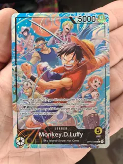 OPTCG Monkey.D.Luffy OP15-098 Alternate Art Leader - Image 1