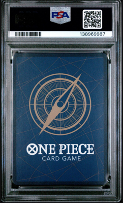 2025 ONE PIECE PROMOS ILLUSTRATION BOX VOL.4 #003 DRACULE MIHAWK PSA 10 - Image 2