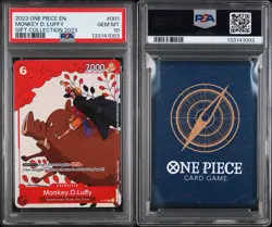 2023 ONE PIECE GIFT COLLECTION 2023 #001 MONKEY D. LUFFY PSA 10 - Image 3