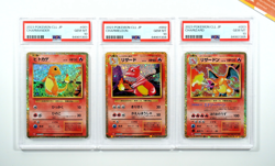 Pokemon PSA 10 Charmander Charmeleon Charizard CLF Sequencial Set 2023 Japanese - Image 1