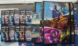 Disney Lorcana First Chapter 2x Collector Set Costco Bundle Contents - 12 Packs - Image 1