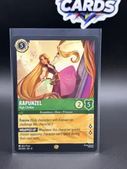 Disney Lorcana Rapunzel - High Climber 101/204 Reign of Jafar NM - Image 1