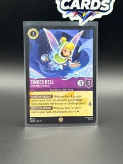 Disney Lorcana Tinker Bell - Snowflake Collector 48/204 Winterspell Regular NM - Image 1