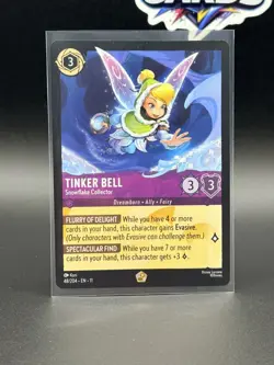 Disney Lorcana Tinker Bell - Snowflake Collector 48/204 Winterspell Regular NM - Image 3