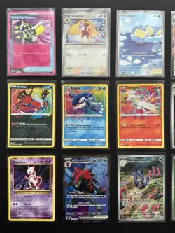 (18) Pokemon Card Lot Ultra Rare, Full Arts EX Holo Lot Promos Master Balls - Image 2