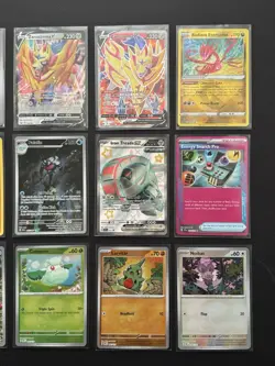 (18) Pokemon Card Lot Ultra Rare, Full Arts EX Holo Lot Promos Master Balls - Image 3