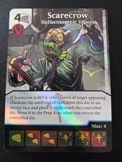 Dice Masters - Scarecrow - Hallucinogenic Vapors - foil event prize card - Image 1
