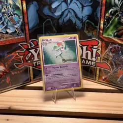 Kirlia Secret Wonders Prerelease Heavy Stamp Error Pokemon Card - Image 1