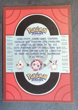JIGGLYPUFF - POKEMON TCG POKEDEX EDITION FOIL CARD - Image 2