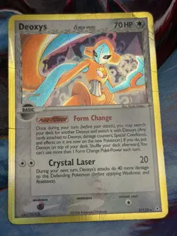 Pokemon Deoxys 5/110 Holon Phantoms Reverse Holo Rare Basic 70HP TCG Card - Image 1