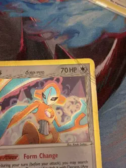 Pokemon Deoxys 5/110 Holon Phantoms Reverse Holo Rare Basic 70HP TCG Card - Image 2