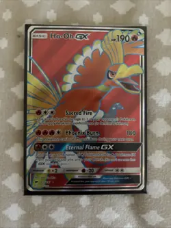 Pokemon TCG Ho-Oh GX Burning Shadows Holo Ultra Rare Card 131/147 - Image 1
