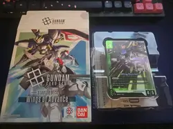 Gundam Card Game Starter Deck Wings of Advance ST02 English Deck Only No Pack - Image 1
