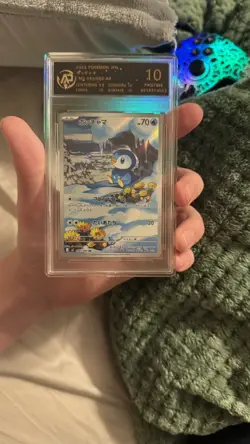 2025 pokemon cards JAP. Piplup 085/080 AR RPA 10 (SAME AS PSA 10) - Image 1