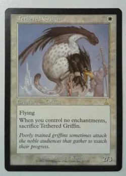 Tethered Griffin *Rare* Magic MtG x1 Urza's Destiny MP - Image 1