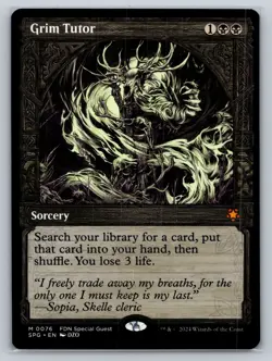 Grim Tutor (Showcase) Special Guests Regular - Image 1