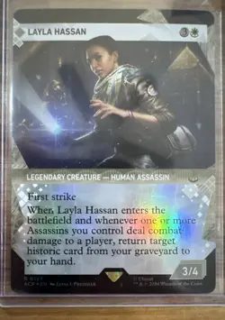 Layla Hassan (Showcase) Universes Beyond: Assassin's Creed Foil - Image 1