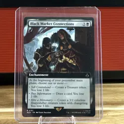 Black Market Connections (Extended Art) MTG: Assassin's Creed Regular - Image 1
