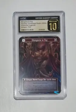 Sorcery Contested Realm Arthurian Legends Foil Morgana Le Fay CGC PRISTINE 10 - Image 1