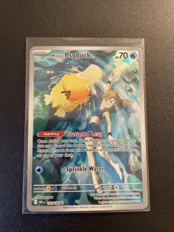 Misty's Psyduck 193/182 Pokemon SV10: Destined Rivals Illustration Rare SEE PICS - Image 1