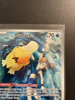 Misty's Psyduck 193/182 Pokemon SV10: Destined Rivals Illustration Rare SEE PICS - Image 3