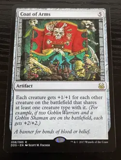 Coat of Arms - Duel Decks: Mind vs. Might MTG Magic the Gathering - Image 1