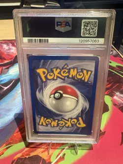 Pokemon Sabrina's Alakazam 1st Edition Holo Rare - PSA 8 - Image 2
