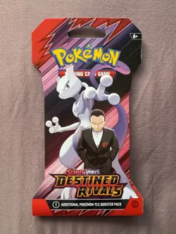 Pokemon - Destined Rivals Sleeved Booster Pack Sealed (Lot of 12) Random Artwork - Image 1