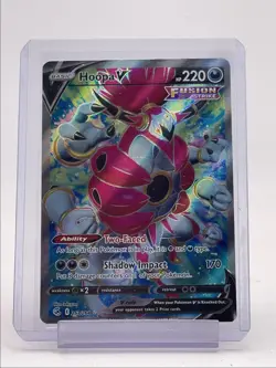HOOPA V 2021 POKEMON SWSH FUSION STRIKE ULTRA RARE 253/264 Q6011 - Image 1